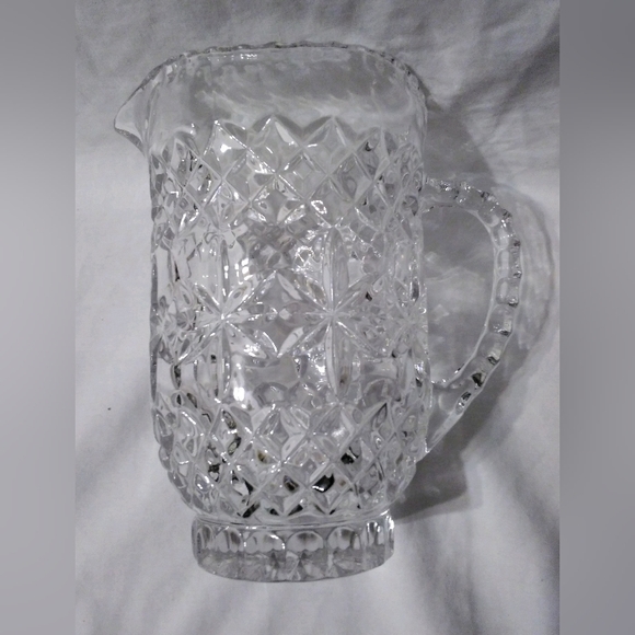 Genuine Crystal D'Adriana 24% Lead Crystal Pitcher Made in Yugoslavia! - Picture 6 of 8